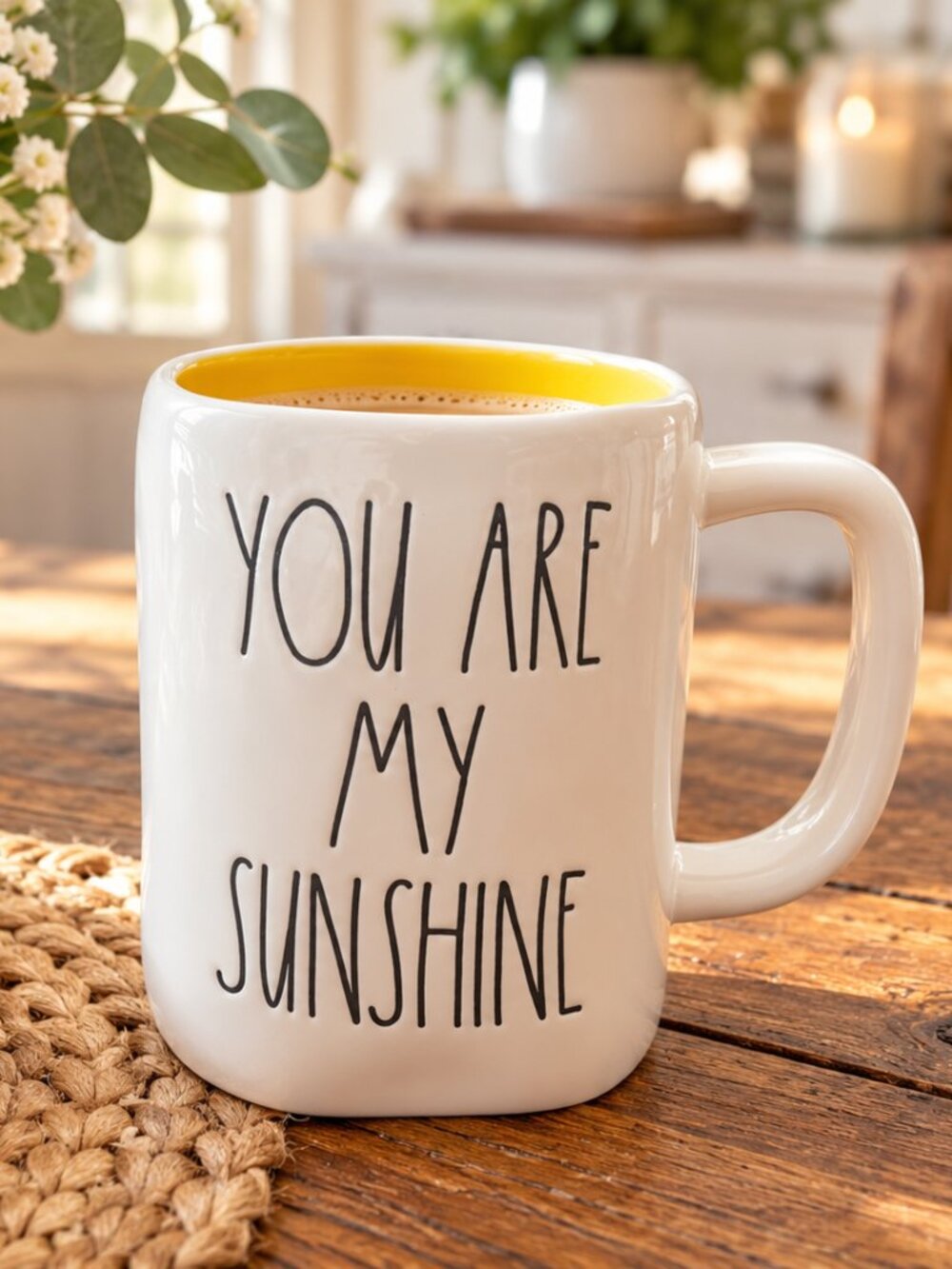Rae Dunn by Magenta "You Are My Sunshine" Ceramic Mug